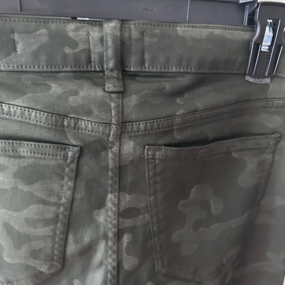 NWOT Joe's Women’s Skinny Camouflage Green Jeans w/Skinny Rise Skinny Fit - Picture 8 of 12